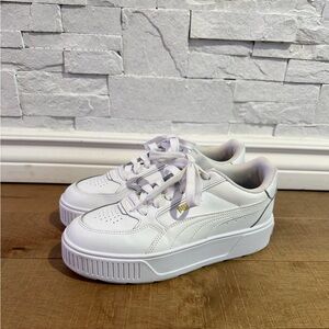 Puma white platform sneakers-Size 39